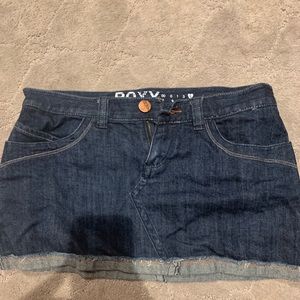 ROXY jean skirt